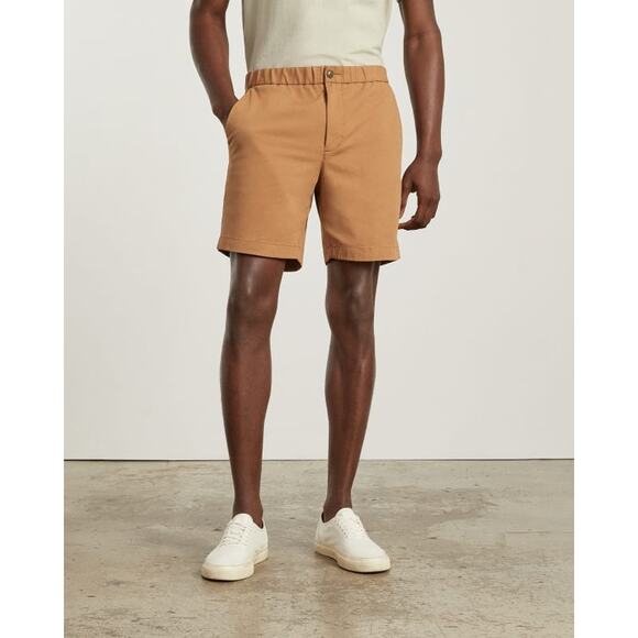 Everlane Men's The Pull-On Performance Chino Short in Toasted Coconut M NWT - Picture 1 of 10